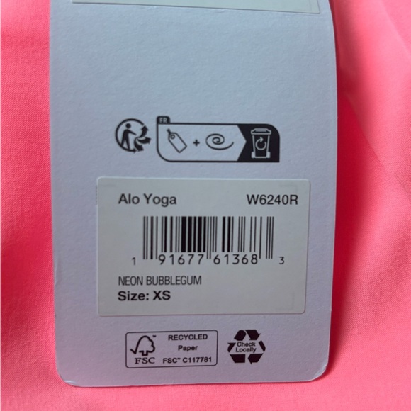 Alo- Match Point Tennis Skirt- bubblegum color - Picture 2 of 3